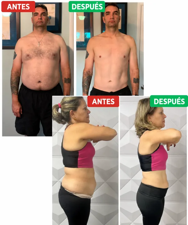 Antes y después